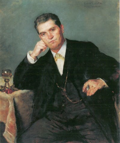 Portrait of Father Franz Heinrich Corinth by Lovis Corinth